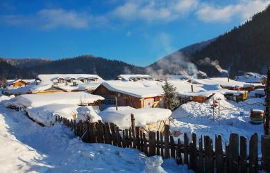 雪乡：冬季的童话世界，梦幻仙境之旅