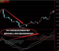 MACD底背离图解：理解股价低位反弹的信号与操作技巧