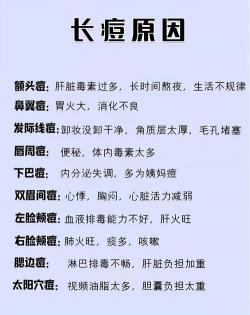 脸颊长痘痘的调理方法：从饮食到作息，全方位呵护肌肤健康