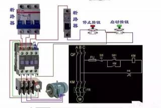 交流接触器的接法：正确连接主触头与辅助触头