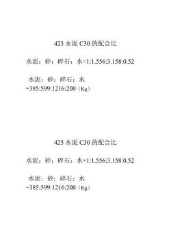 425水泥：型号、标号与种类的全面解析