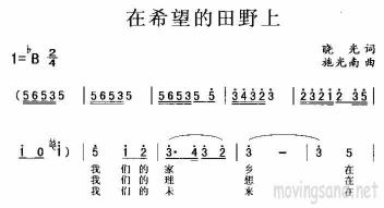 《在希望的田野上》歌曲原唱：朴树，用音乐传递希望与温暖