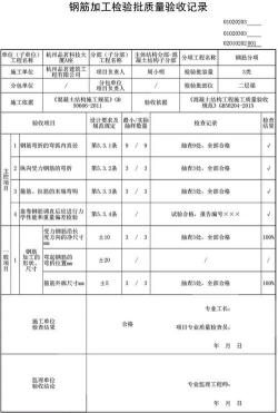 钢筋验收规范：建筑质量的基石